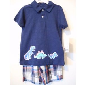 Polo Shirt & Shorts 2 Piece Set